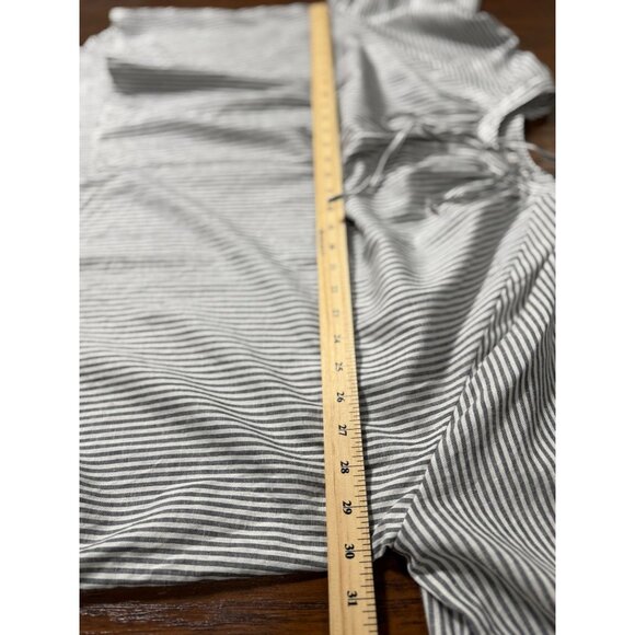 NEW A New Day Top Women’s XL Blue White Striped 3/4 Sleeves Blouse Flowy Casual - Picture 6 of 9